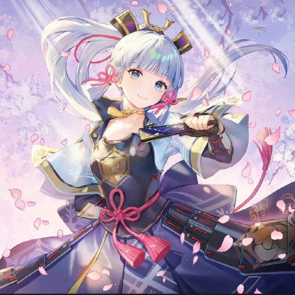 Genshin Impact Kamisato Ayaka Cosplay Costume - Picture 1 of 5